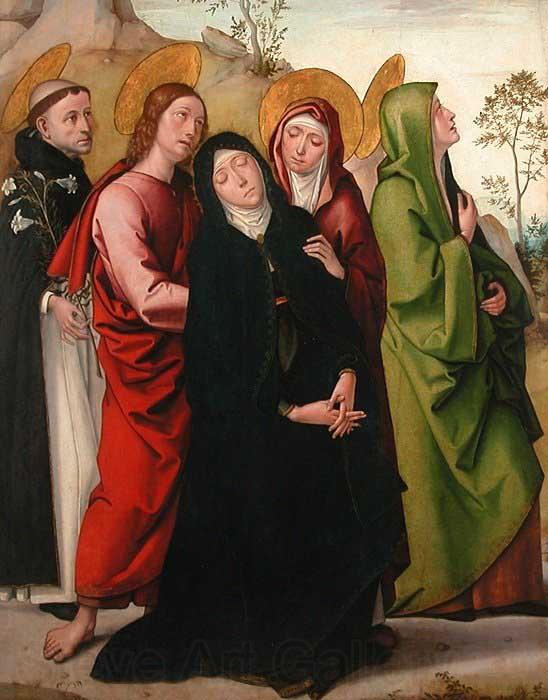 Juan de Borgona The Virgin Spain oil painting art